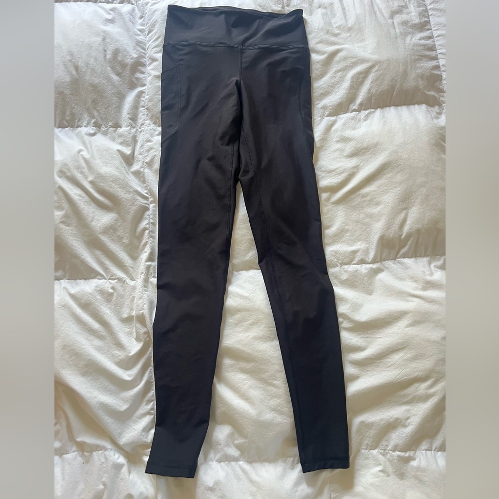 Old Navy Black Leggings Sleek Performance Bottoms